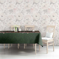 Hawaiian Hibiscus Christmas Color Tablecloth Unique LT01 - Polynesian Pride