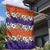 Hawaiian Hibiscus Garden Flag Orange and Purple Unique