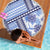 Hawaii Quilt Beach Blanket Kakau Polynesian Pattern Blue Version LT01 - Polynesian Pride