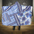 Hawaii Quilt Hooded Blanket Kakau Polynesian Pattern Blue Version LT01 One Size Blue - Polynesian Pride