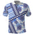 Hawaii Quilt Polo Shirt Kakau Polynesian Pattern Blue Version LT01 Blue - Polynesian Pride