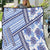 Hawaii Quilt Quilt Kakau Polynesian Pattern Blue Version LT01 Blue - Polynesian Pride