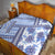 Hawaii Quilt Quilt Kakau Polynesian Pattern Blue Version LT01 - Polynesian Pride