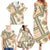 Hawaii Quilt Family Matching Summer Maxi Dress and Hawaiian Shirt Kakau Polynesian Pattern Gold Version LT01 - Polynesian Pride