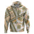 Hawaii Quilt Hoodie Kakau Polynesian Pattern Gold Version LT01 Zip Hoodie Gold - Polynesian Pride