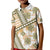 Hawaii Quilt Kid Polo Shirt Kakau Polynesian Pattern Gold Version LT01 Kid Gold - Polynesian Pride