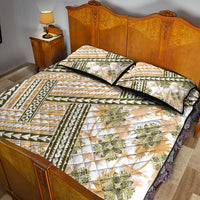 Hawaii Quilt Quilt Bed Set Kakau Polynesian Pattern Gold Version LT01 - Polynesian Pride