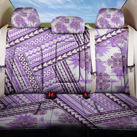 Hawaii Quilt Back Car Seat Cover Kakau Polynesian Pattern Lilac Version LT01 One Size Purple - Polynesian Pride