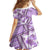 Hawaii Quilt Family Matching Puletasi Dress and Hawaiian Shirt Kakau Polynesian Pattern Lilac Version LT01 - Polynesian Pride