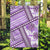 Hawaii Quilt Garden Flag Kakau Polynesian Pattern Lilac Version LT01 Garden Flag Purple - Polynesian Pride