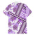 Hawaii Quilt Hawaiian Shirt Kakau Polynesian Pattern Lilac Version LT01 - Polynesian Pride