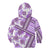 Hawaii Quilt Kid Hoodie Kakau Polynesian Pattern Lilac Version LT01 - Polynesian Pride