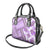 Hawaii Quilt Shoulder Handbag Kakau Polynesian Pattern Lilac Version LT01 - Polynesian Pride