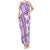 Hawaii Quilt Tank Maxi Dress Kakau Polynesian Pattern Lilac Version LT01 Women Purple - Polynesian Pride