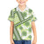 Hawaii Quilt Family Matching Off Shoulder Maxi Dress and Hawaiian Shirt Kakau Polynesian Pattern Olive Green Version LT01 Son's Shirt Green - Polynesian Pride