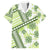 Hawaii Quilt Family Matching Short Sleeve Bodycon Dress and Hawaiian Shirt Kakau Polynesian Pattern Olive Green Version LT01 Dad's Shirt - Short Sleeve Green - Polynesian Pride