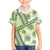 Hawaii Quilt Family Matching Short Sleeve Bodycon Dress and Hawaiian Shirt Kakau Polynesian Pattern Olive Green Version LT01 Son's Shirt Green - Polynesian Pride