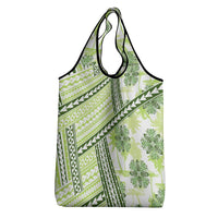 Hawaii Quilt Grocery Bag Kakau Polynesian Pattern Olive Green Version LT01 - Polynesian Pride