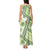 Hawaii Quilt Tank Maxi Dress Kakau Polynesian Pattern Olive Green Version LT01 - Polynesian Pride