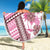 Hawaii Quilt Beach Blanket Kakau Polynesian Pattern Mauve Pink Version LT01 - Polynesian Pride