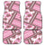 Hawaii Quilt Car Mats Kakau Polynesian Pattern Mauve Pink Version LT01 Pink - Polynesian Pride