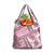 Hawaii Quilt Grocery Bag Kakau Polynesian Pattern Mauve Pink Version