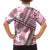 Hawaii Quilt Hawaiian Shirt Kakau Polynesian Pattern Mauve Pink Version LT01 - Polynesian Pride