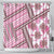 Hawaii Quilt Shower Curtain Kakau Polynesian Pattern Mauve Pink Version LT01 - Polynesian Pride