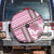 Hawaii Quilt Spare Tire Cover Kakau Polynesian Pattern Mauve Pink Version LT01 - Polynesian Pride