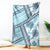 Hawaii Quilt Blanket Kakau Polynesian Pattern Sky Blue Version LT01 Blue - Polynesian Pride