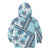 Hawaii Quilt Kid Hoodie Kakau Polynesian Pattern Sky Blue Version LT01 - Polynesian Pride