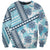 Hawaii Quilt Sweatshirt Kakau Polynesian Pattern Sky Blue Version LT01 Unisex Blue - Polynesian Pride