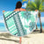 Hawaii Quilt Beach Blanket Kakau Polynesian Pattern Teal Version LT01 - Polynesian Pride