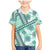 Hawaii Quilt Family Matching Mermaid Dress and Hawaiian Shirt Kakau Polynesian Pattern Teal Version LT01 Son's Shirt Teal - Polynesian Pride