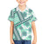 Hawaii Quilt Family Matching Tank Maxi Dress and Hawaiian Shirt Kakau Polynesian Pattern Teal Version LT01 Son's Shirt Teal - Polynesian Pride