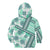 Hawaii Quilt Kid Hoodie Kakau Polynesian Pattern Teal Version LT01 - Polynesian Pride