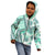 Hawaii Quilt Kid Hoodie Kakau Polynesian Pattern Teal Version LT01 - Polynesian Pride