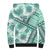 Hawaii Quilt Sherpa Hoodie Kakau Polynesian Pattern Teal Version LT01 - Polynesian Pride