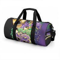 Mardi Gras Duffle Bag Carnival Feathers Masks LT01 - Polynesian Pride