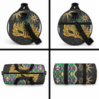 Mardi Gras Duffle Bag Gold Mask Unique Style LT01 - Polynesian Pride