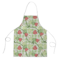 Anthurium Pikake Ti Leaf Palaka Apron Green Version LT01 Green - Polynesian Pride