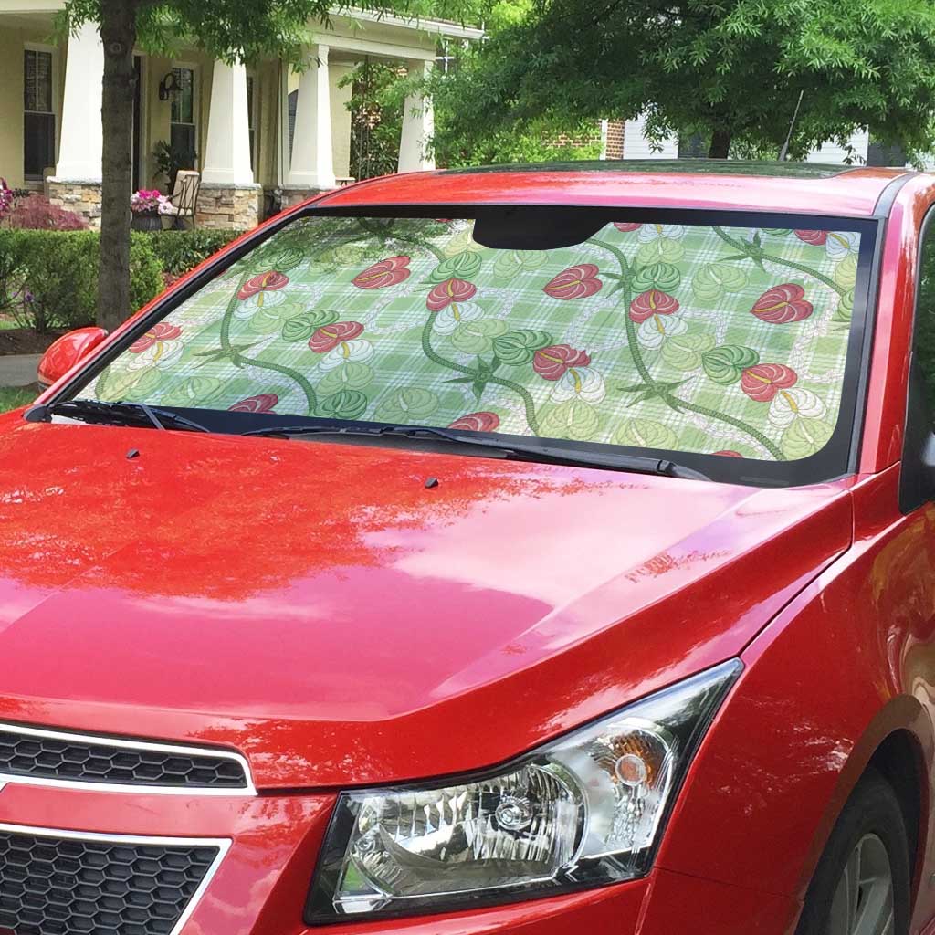 Anthurium Pikake Ti Leaf Palaka Auto Sun Shade Green Version LT01 - Polynesian Pride