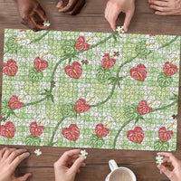 Anthurium Pikake Ti Leaf Palaka Puzzle Green Version LT01 - Polynesian Pride
