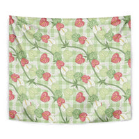 Anthurium Pikake Ti Leaf Palaka Tapestry Green Version LT01 - Polynesian Pride