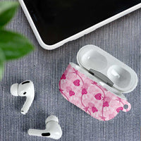 Anthurium Pikake Ti Leaf Palaka AirPods Case Pink Version LT01 - Polynesian Pride