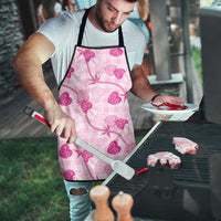 Anthurium Pikake Ti Leaf Palaka Apron Pink Version LT01 - Polynesian Pride