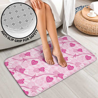 Anthurium Pikake Ti Leaf Palaka Bathroom Set Pink Version LT01 - Polynesian Pride
