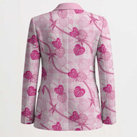 Anthurium Pikake Ti Leaf Palaka Blazer Pink Version LT01 - Polynesian Pride