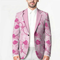 Anthurium Pikake Ti Leaf Palaka Blazer Pink Version LT01 - Polynesian Pride