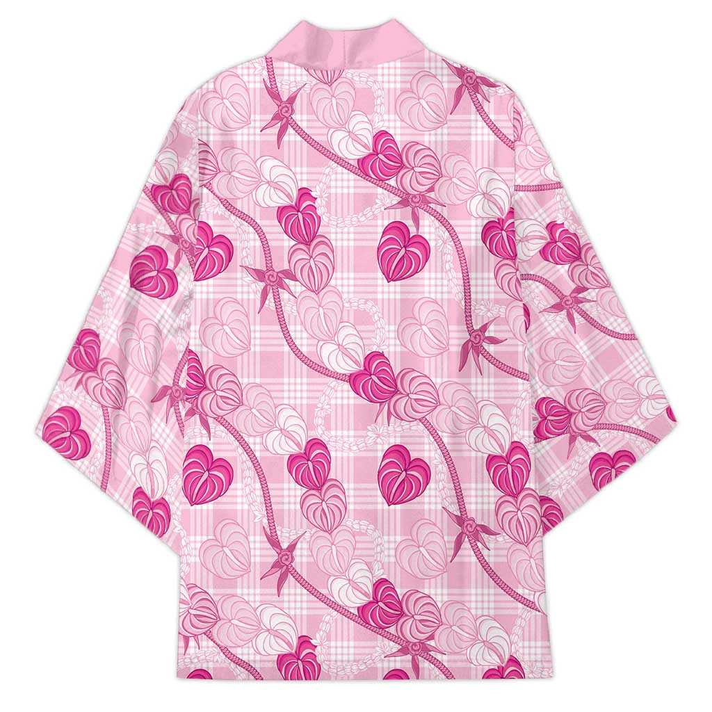 Anthurium Pikake Ti Leaf Palaka Kimono Pink Version LT01 - Polynesian Pride